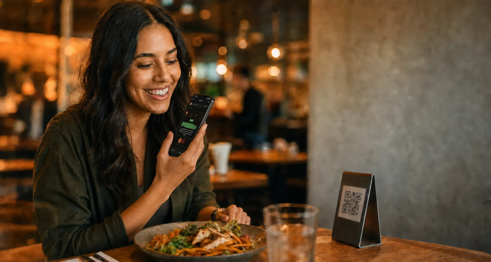 Guest ordering by voice with Orderly